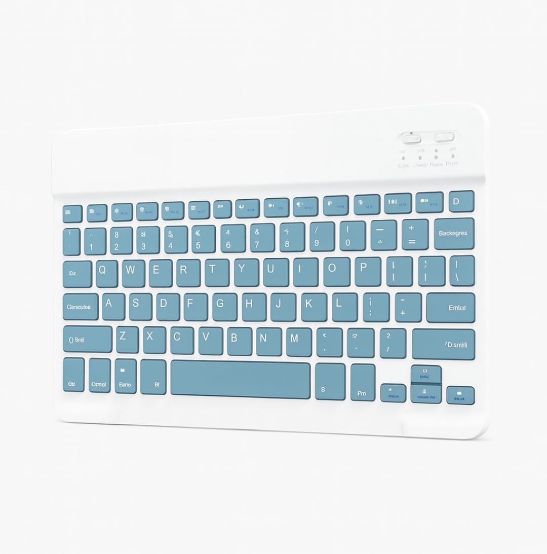 Keyboard with laptop