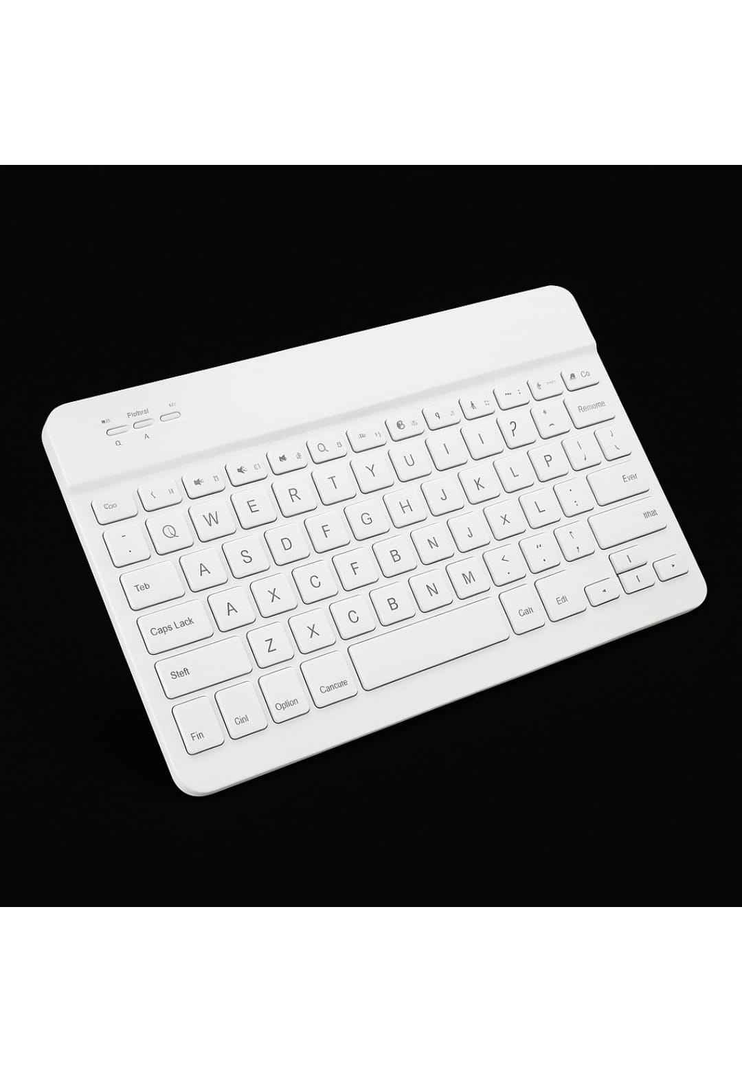 Keyboard on desk